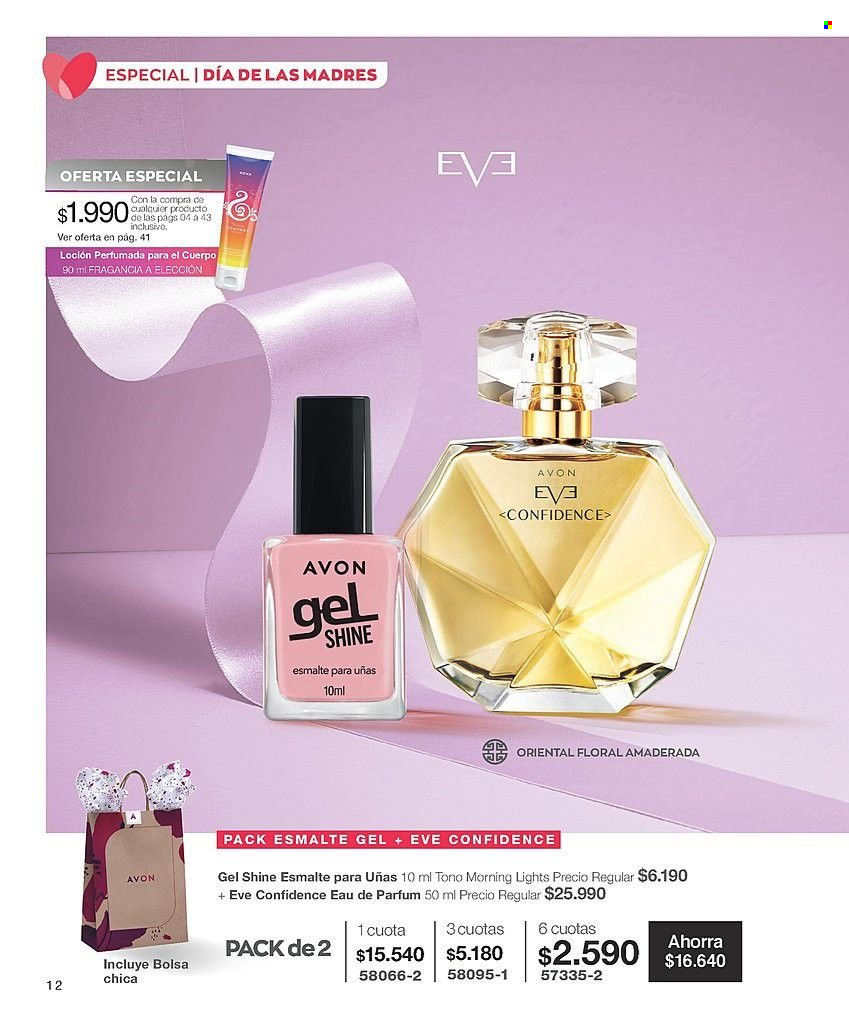 thumbnail - Catálogo Avon - Ventas - loción, perfume, esmalte para uñas. Página 12.