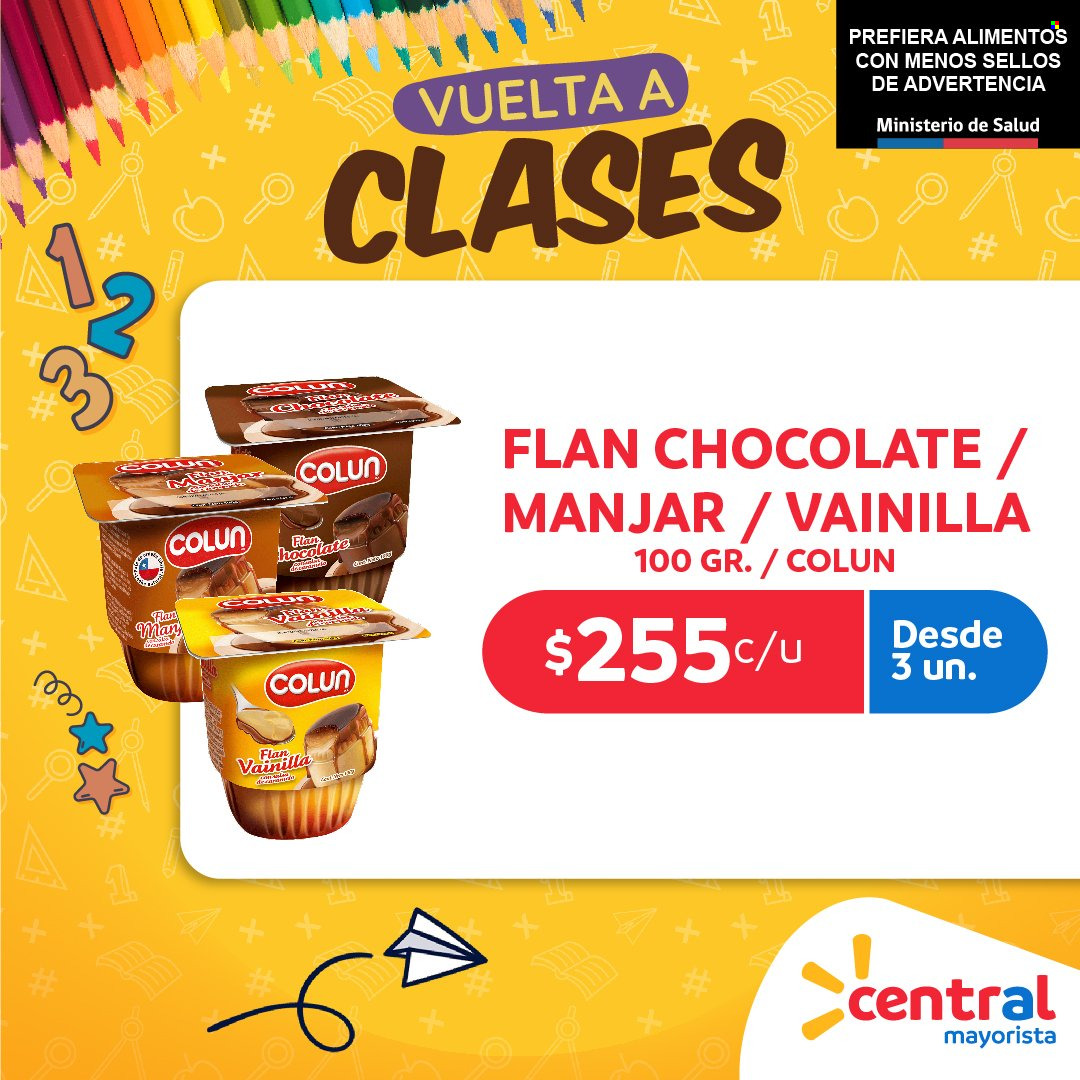 thumbnail - Catálogo Central Mayorista - Ventas - flan, chocolate. Página 3.