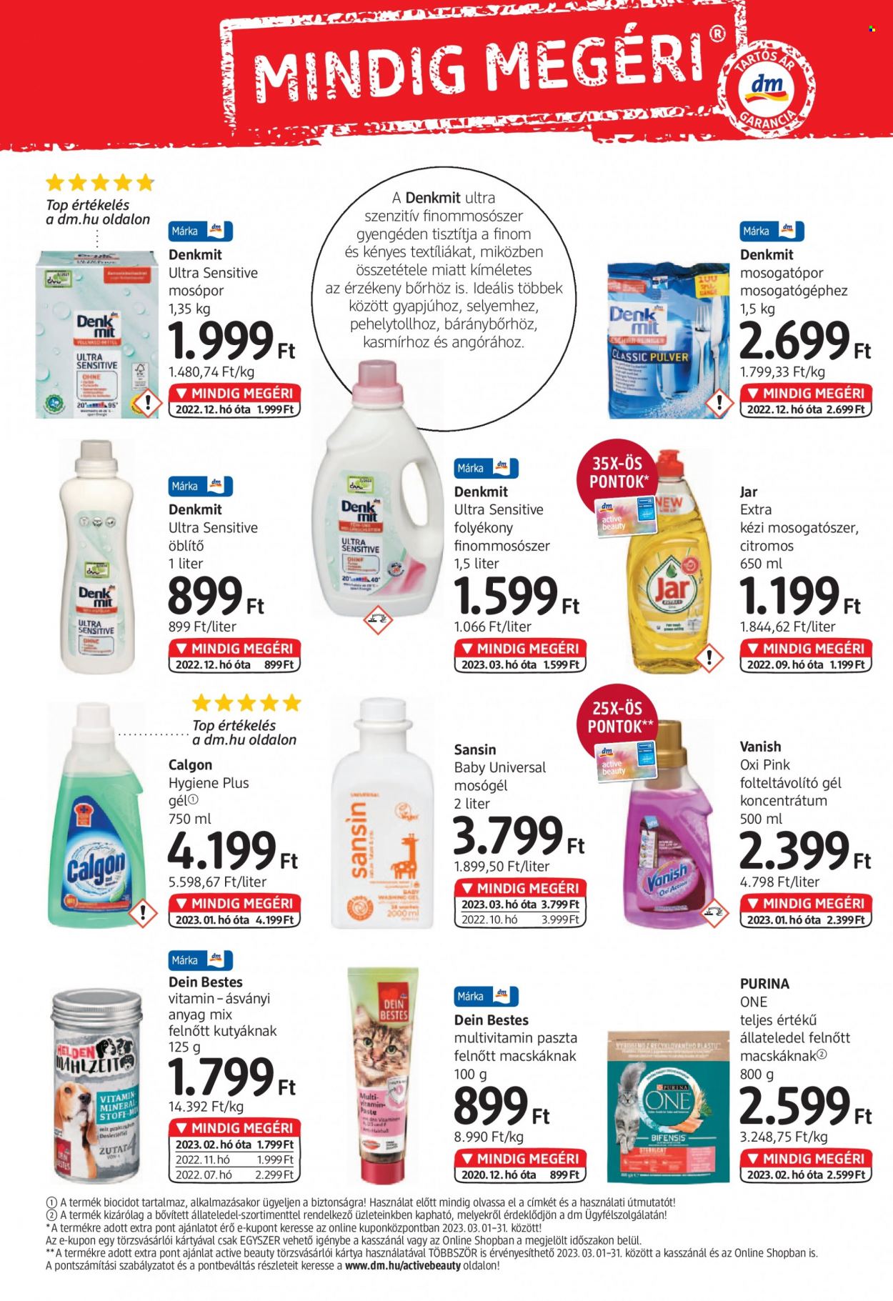 dm drogerie markt akciós újságok - 2023.03.15 - 2023.03.31. Oldal 22