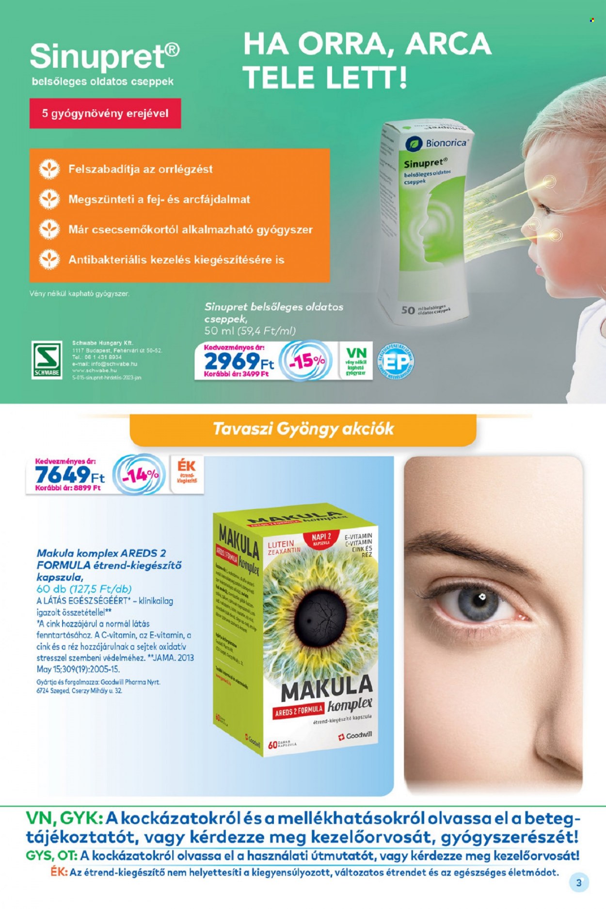 Gyöngy Patikák akciós újságok - 2023.03.01 - 2023.03.31. Oldal 3