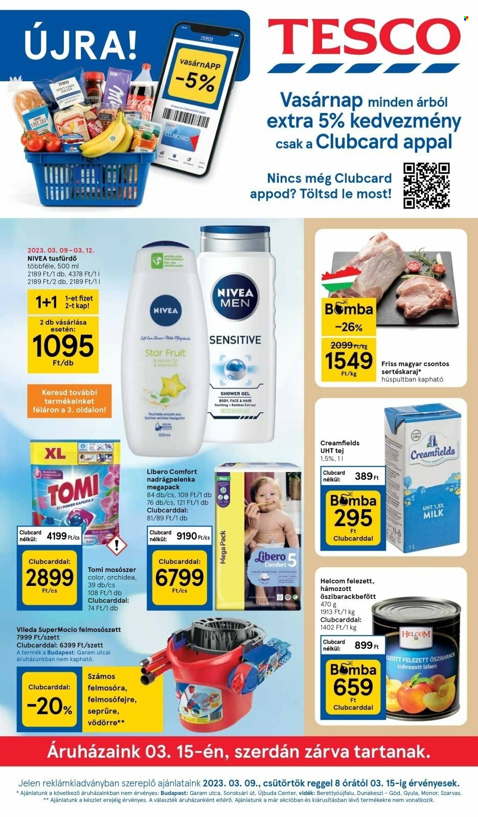 TESCO akciós újságok - 2023.03.09 - 2023.03.15. Oldal 1
