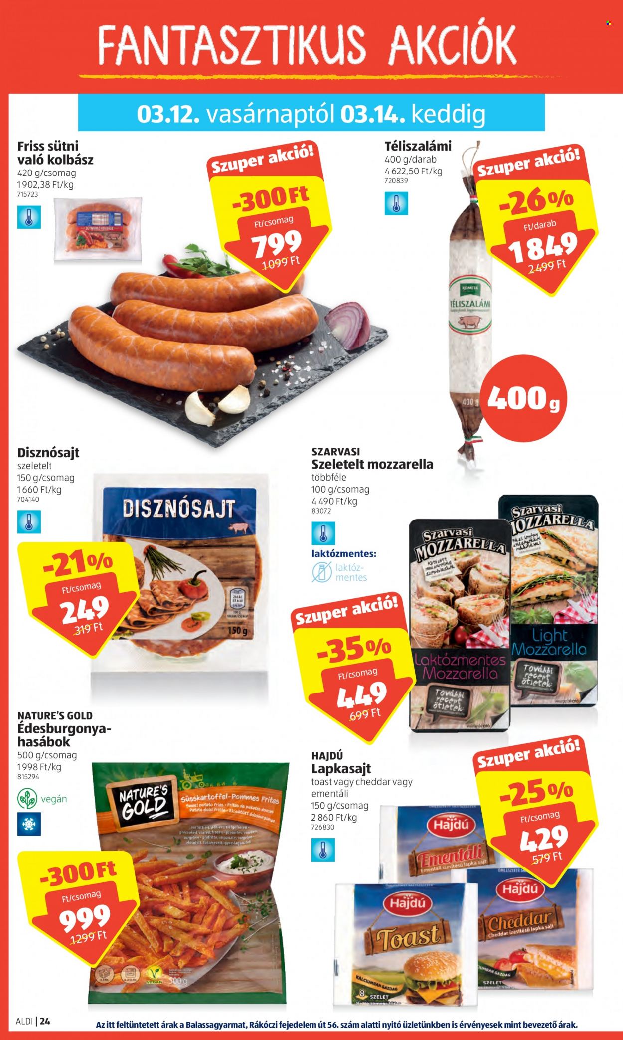 Aldi akciós újságok - 2023.03.09 - 2023.03.14. Oldal 28