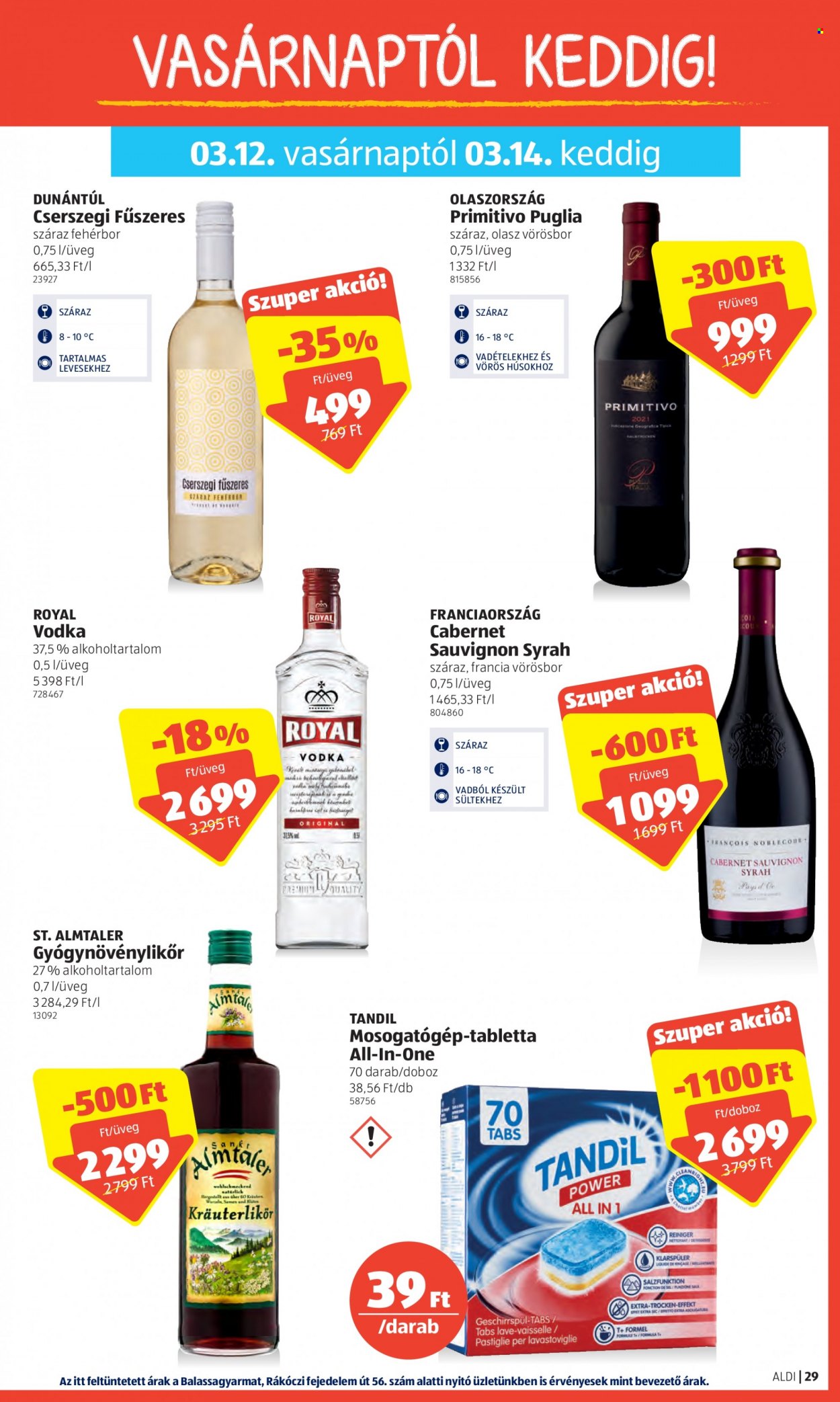 Aldi akciós újságok - 2023.03.09 - 2023.03.14. Oldal 33