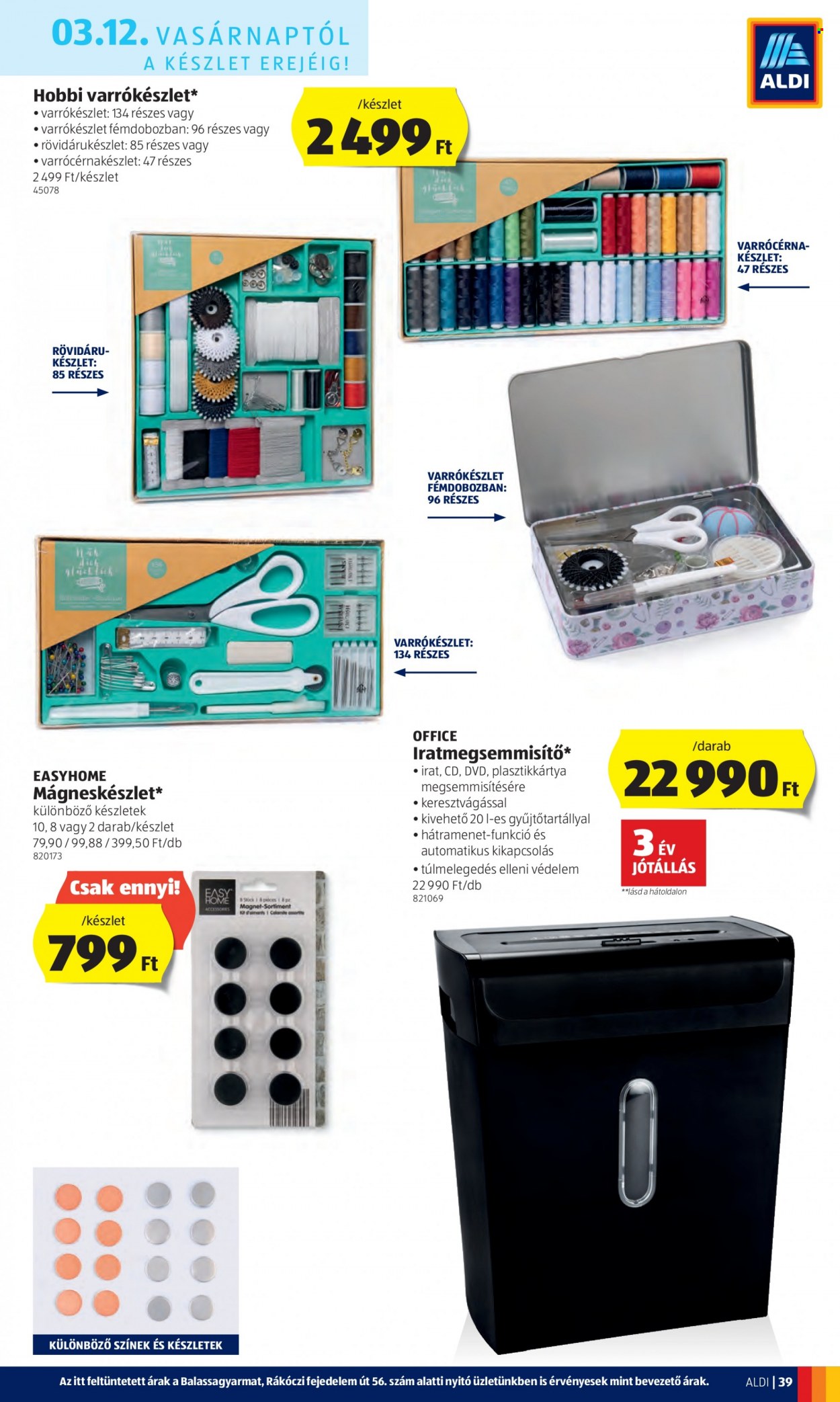 Aldi akciós újságok - 2023.03.09 - 2023.03.14. Oldal 43