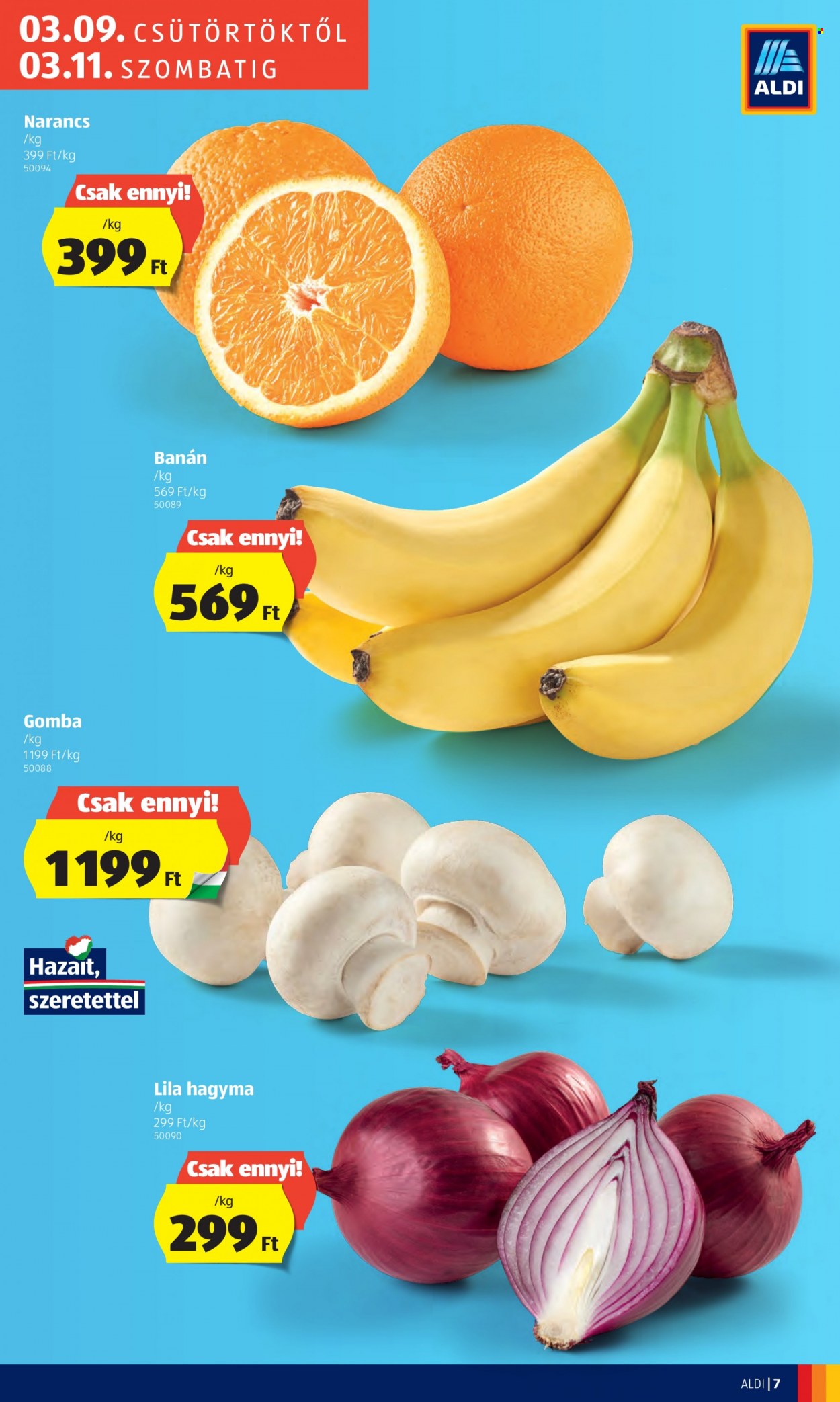 Aldi akciós újságok. Oldal 7