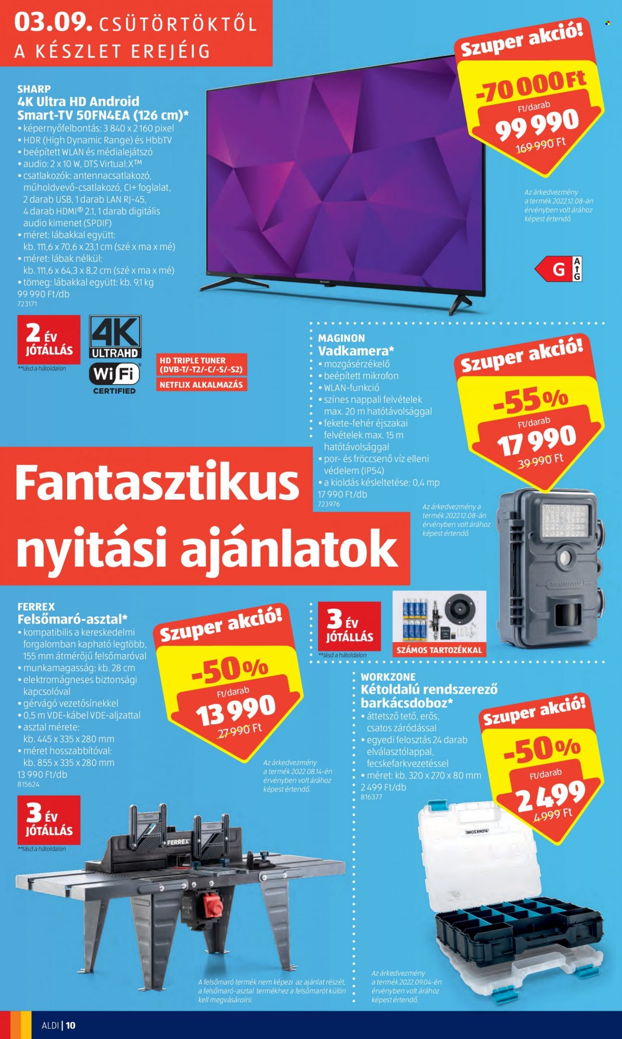 Aldi akciós újságok. Oldal 10