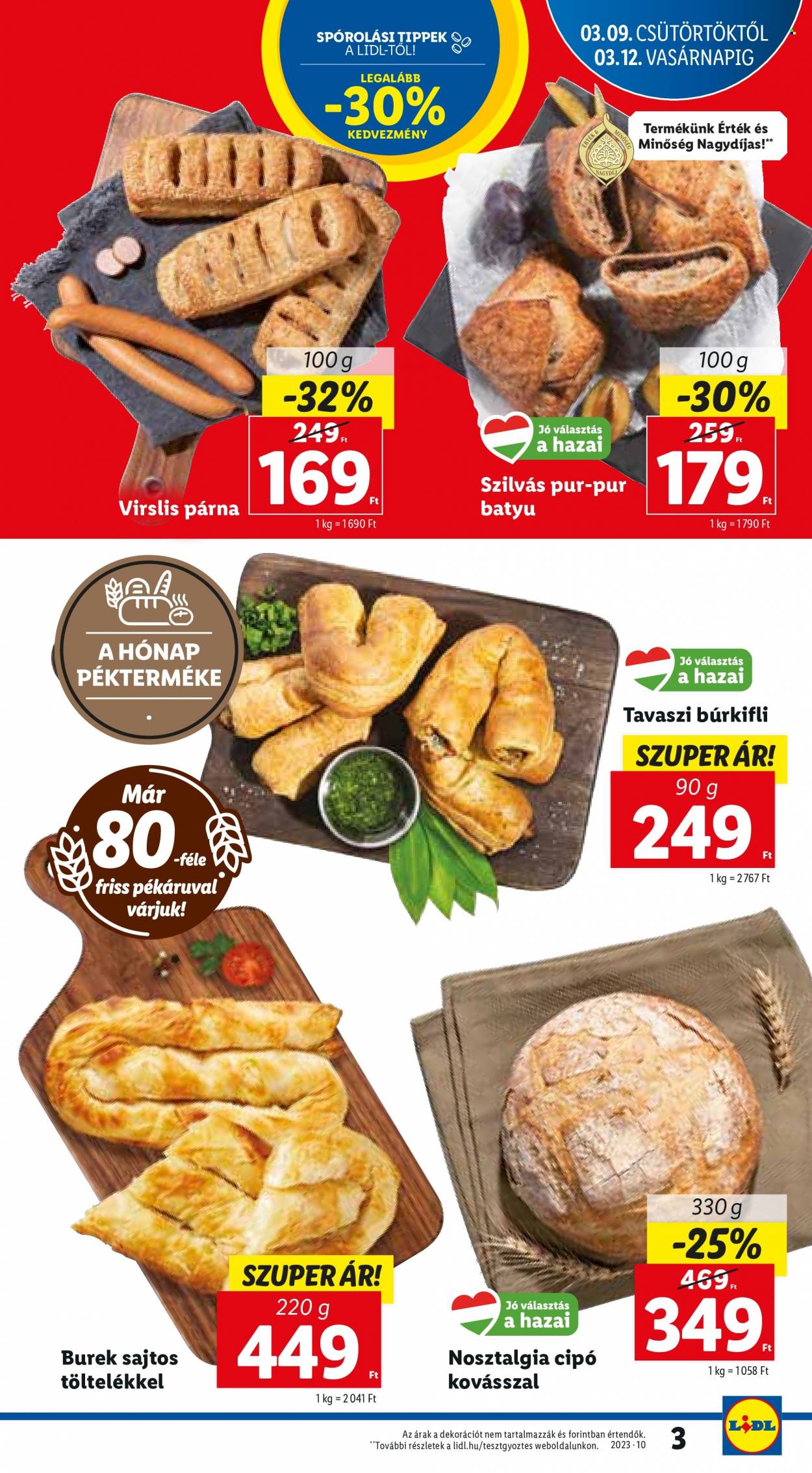 Lidl akciós újságok - 2023.03.09 - 2023.03.14. Oldal 3