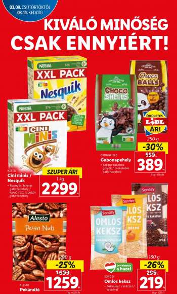 Akciós újság {store}