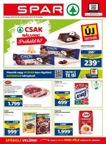 Akciós újság SPAR