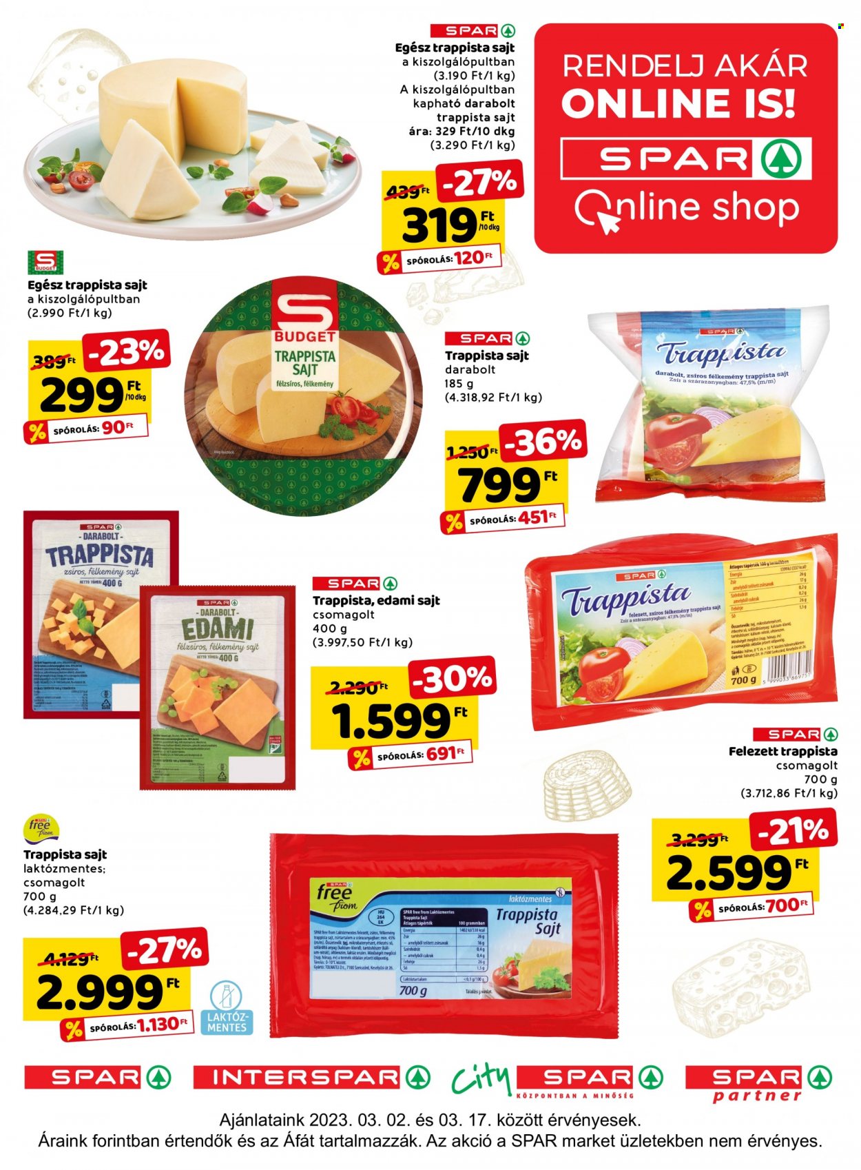 SPAR akciós újságok - 2023.03.09 - 2023.03.14. Oldal 3