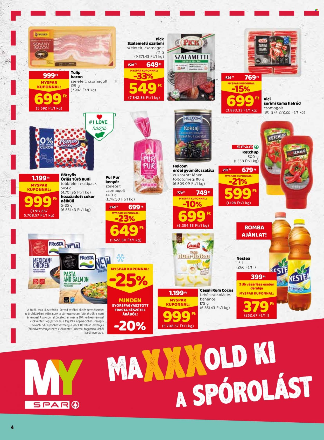 SPAR akciós újságok - 2023.03.09 - 2023.03.14. Oldal 8