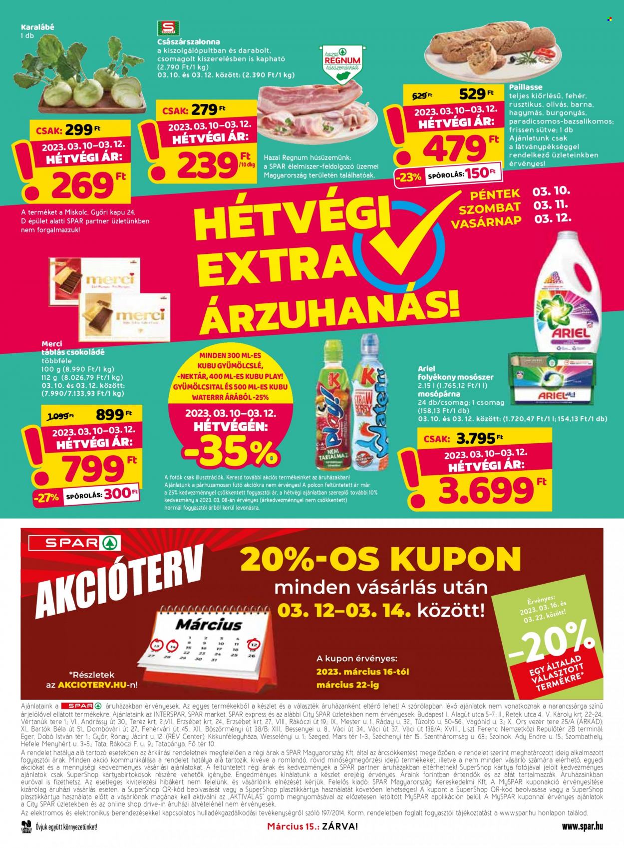 SPAR akciós újságok - 2023.03.09 - 2023.03.14. Oldal 28