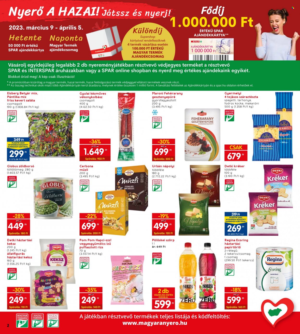 INTERSPAR akciós újságok - 2023.03.09 - 2023.03.14. Oldal 4