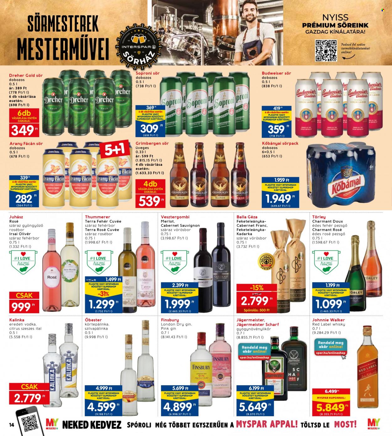 INTERSPAR akciós újságok - 2023.03.09 - 2023.03.14. Oldal 22