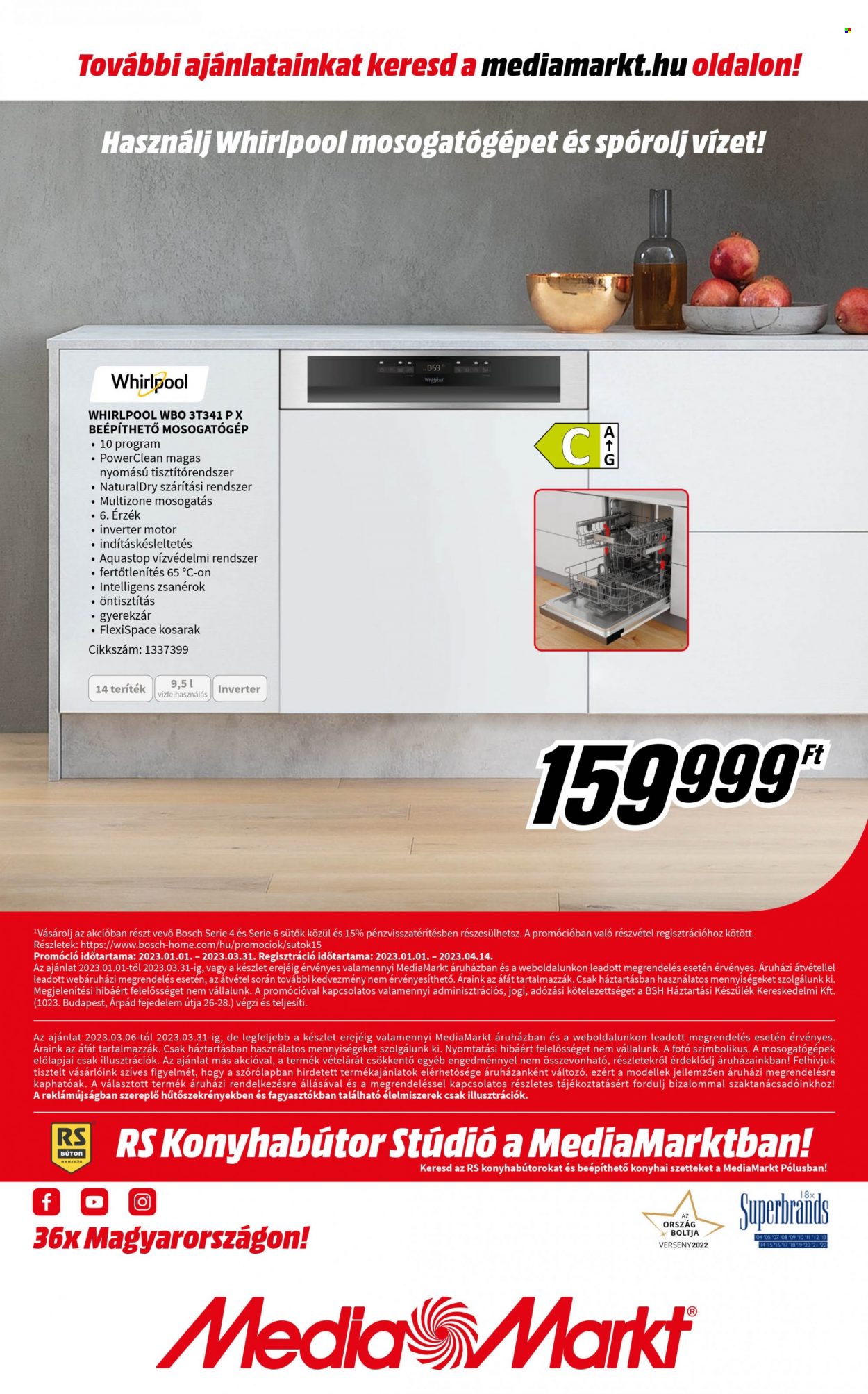 MediaMarkt akciós újságok - 2023.03.06 - 2023.03.31. Oldal 16