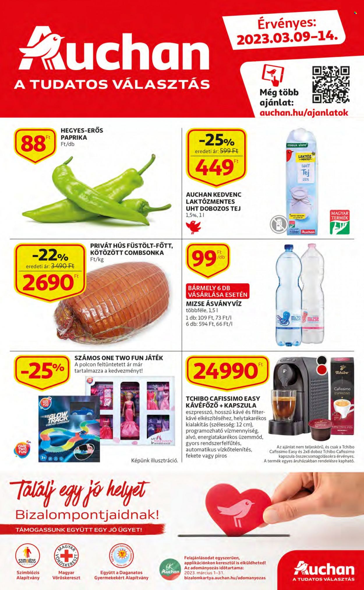 Auchan akciós újságok - 2023.03.09 - 2023.03.14. Oldal 1