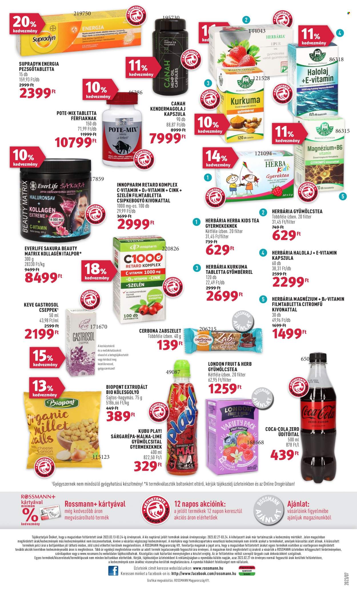 Rossmann akciós újságok - 2023.03.13 - 2023.03.24. Oldal 24