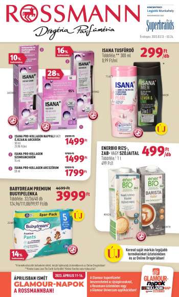 Akciós újság Rossmann