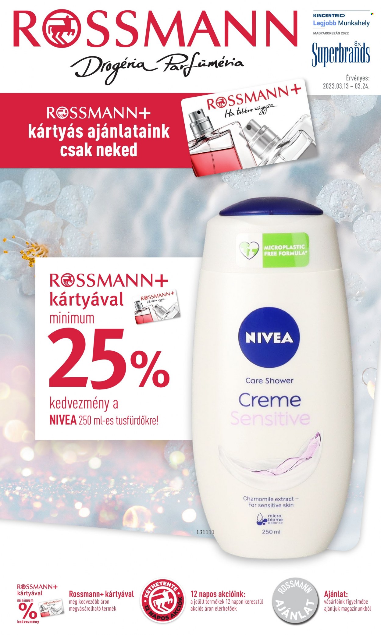 Rossmann akciós újságok - 2023.03.13 - 2023.03.24. Oldal 1