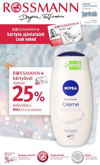 Akciós újság Rossmann