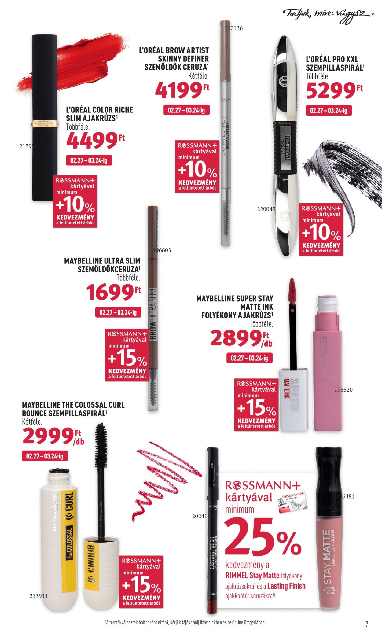 Rossmann akciós újságok - 2023.03.13 - 2023.03.24. Oldal 7
