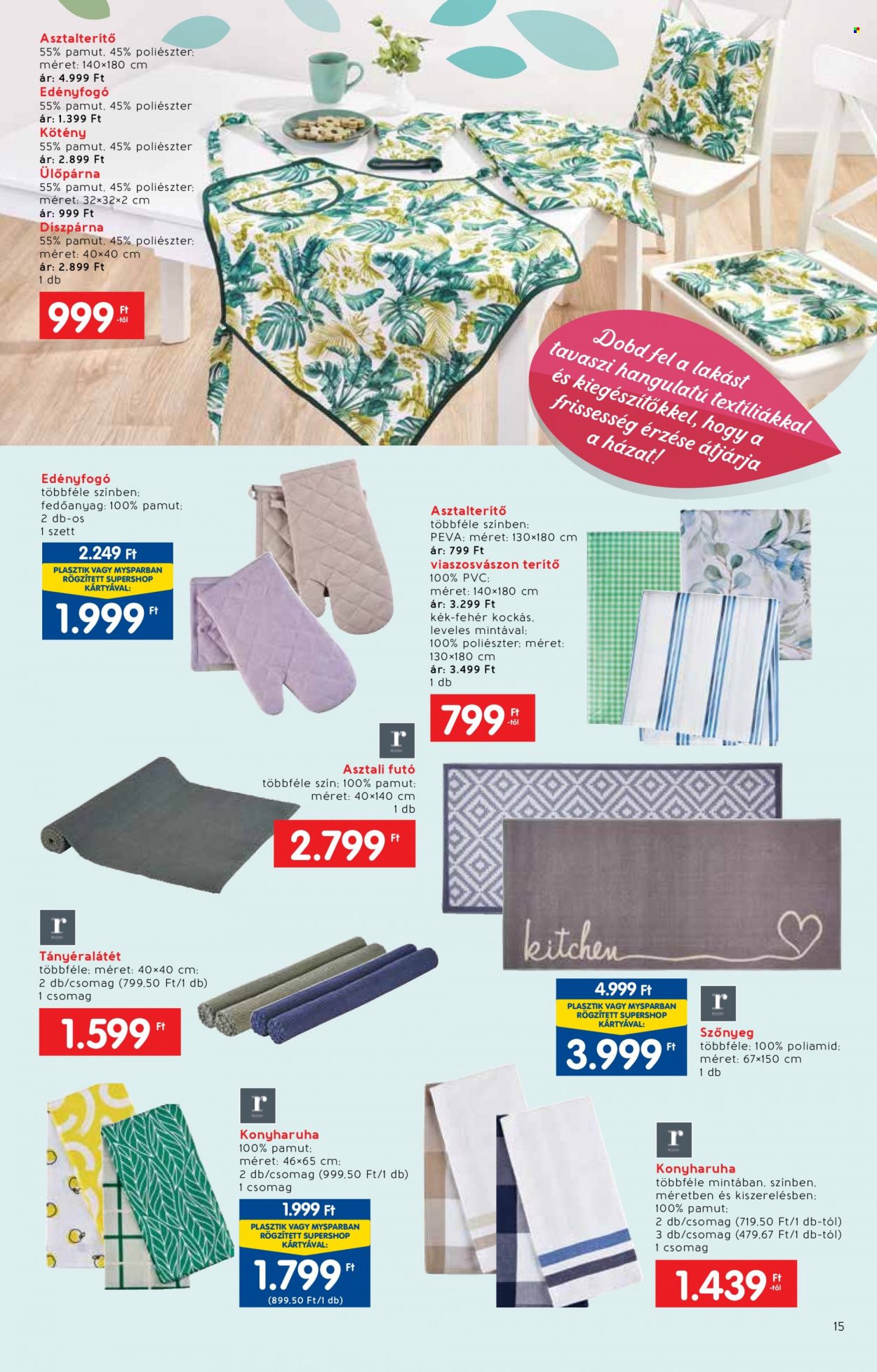 INTERSPAR akciós újságok - 2023.03.08 - 2023.04.08. Oldal 15