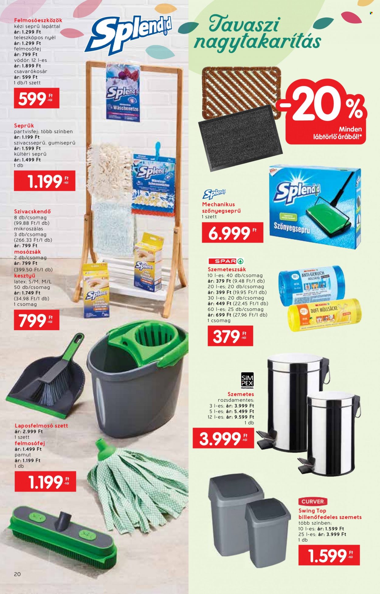 INTERSPAR akciós újságok - 2023.03.08 - 2023.04.08. Oldal 20