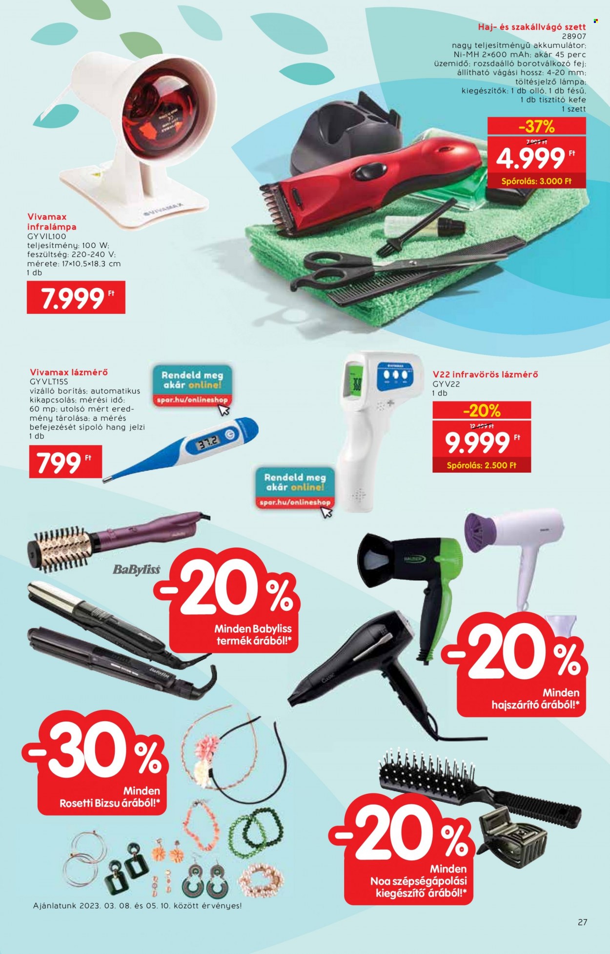 INTERSPAR akciós újságok - 2023.03.08 - 2023.04.08. Oldal 27