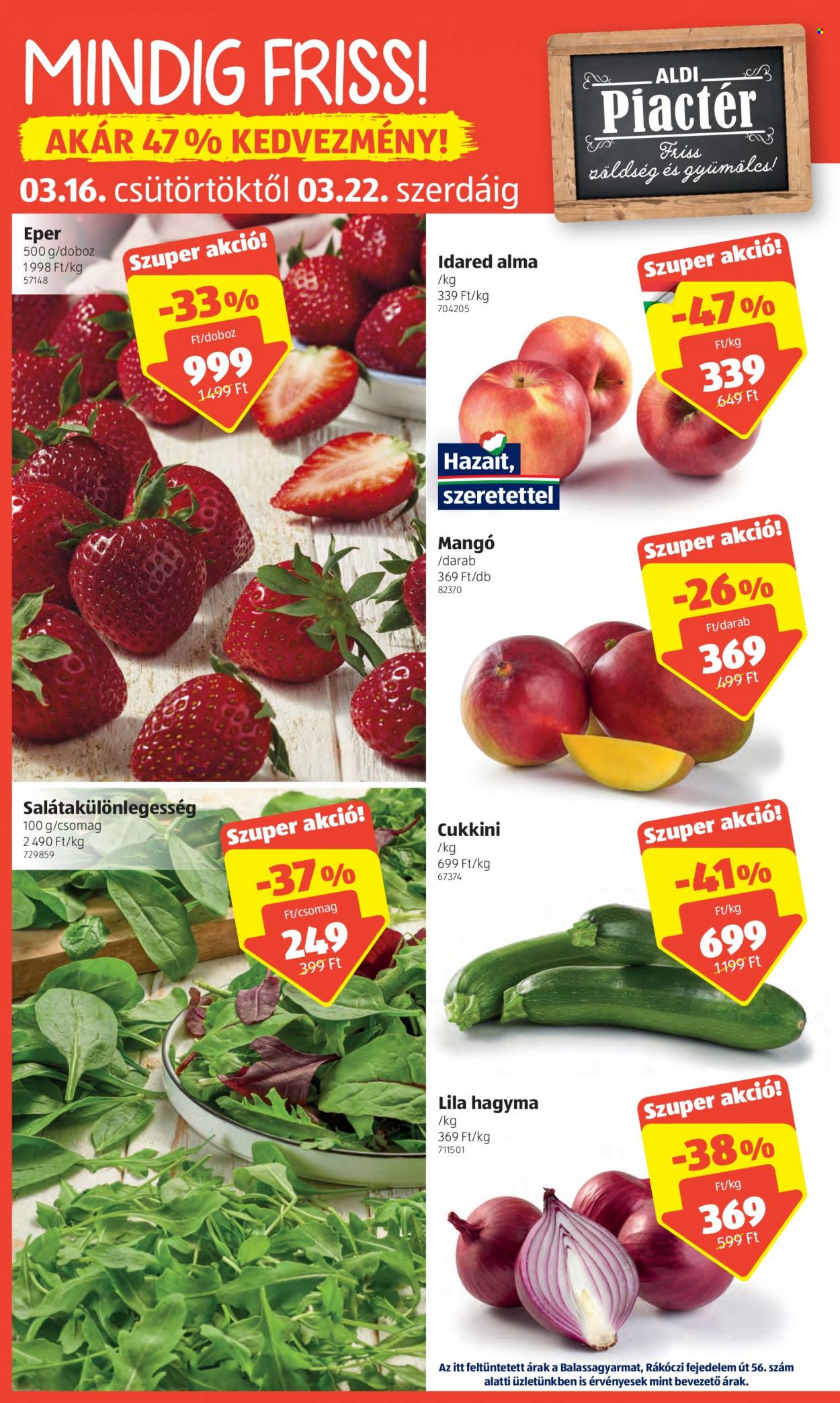 Aldi akciós újságok - 2023.03.16 - 2023.03.22. Oldal 2