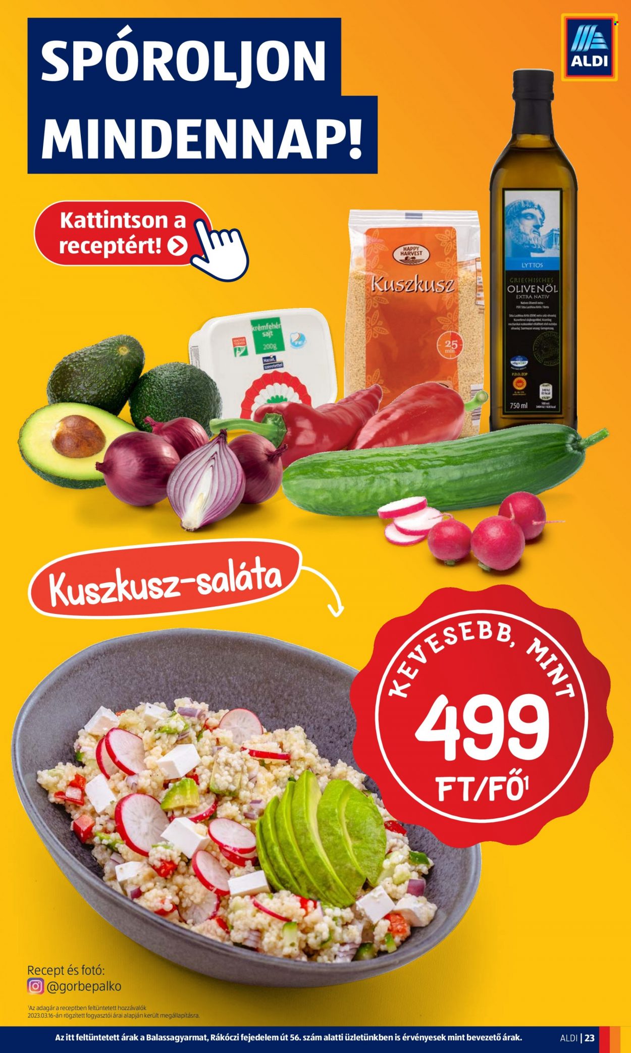 Aldi akciós újságok - 2023.03.16 - 2023.03.22. Oldal 25