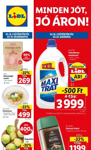 Akciós újság {store}