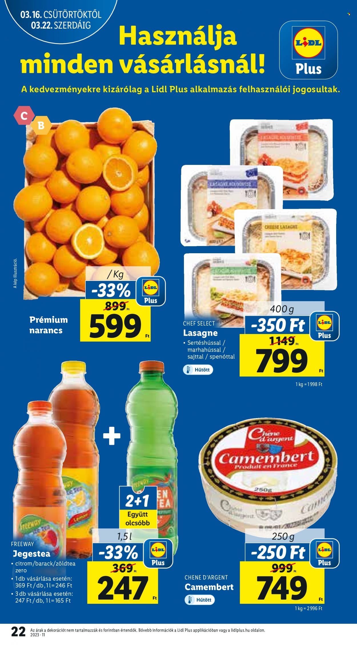 Lidl akciós újságok - 2023.03.16 - 2023.03.22. Oldal 22