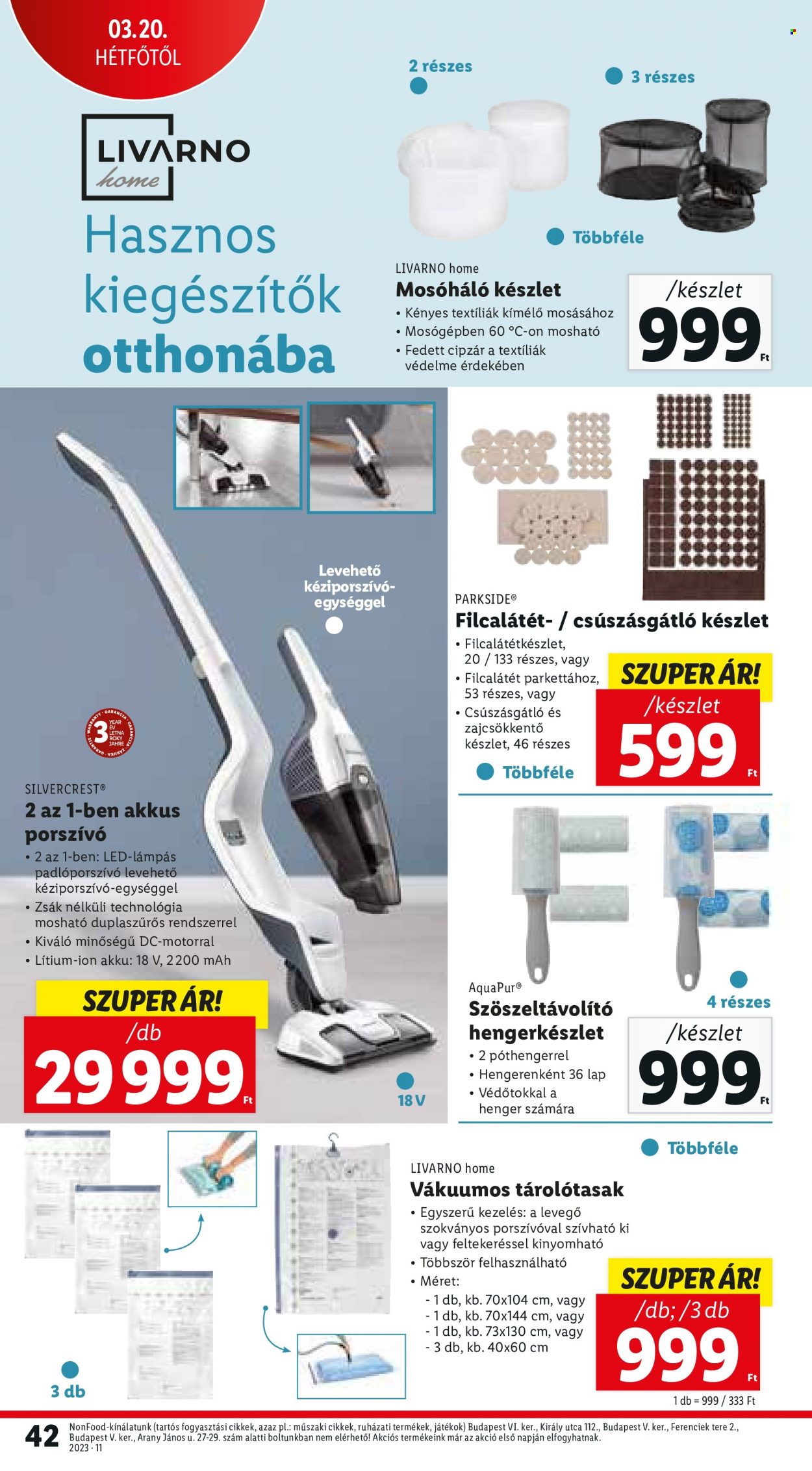 Lidl akciós újságok - 2023.03.16 - 2023.03.22. Oldal 42