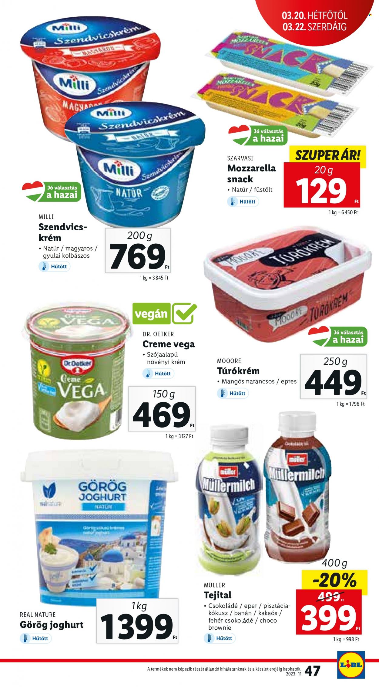 Lidl akciós újságok - 2023.03.16 - 2023.03.22. Oldal 47