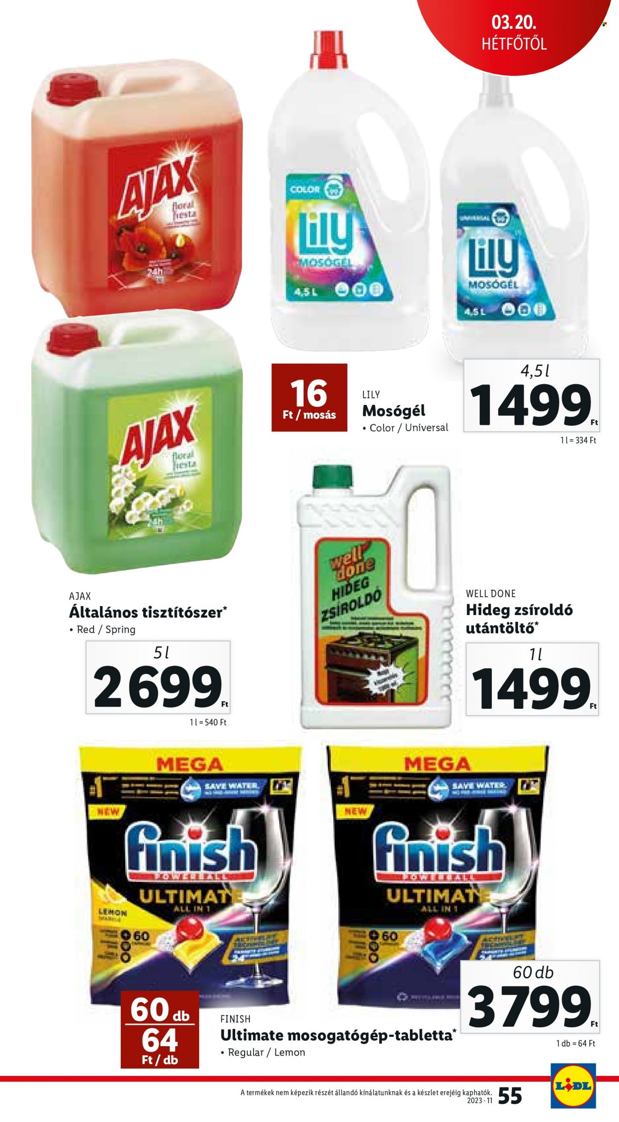 Lidl akciós újságok - 2023.03.16 - 2023.03.22. Oldal 55