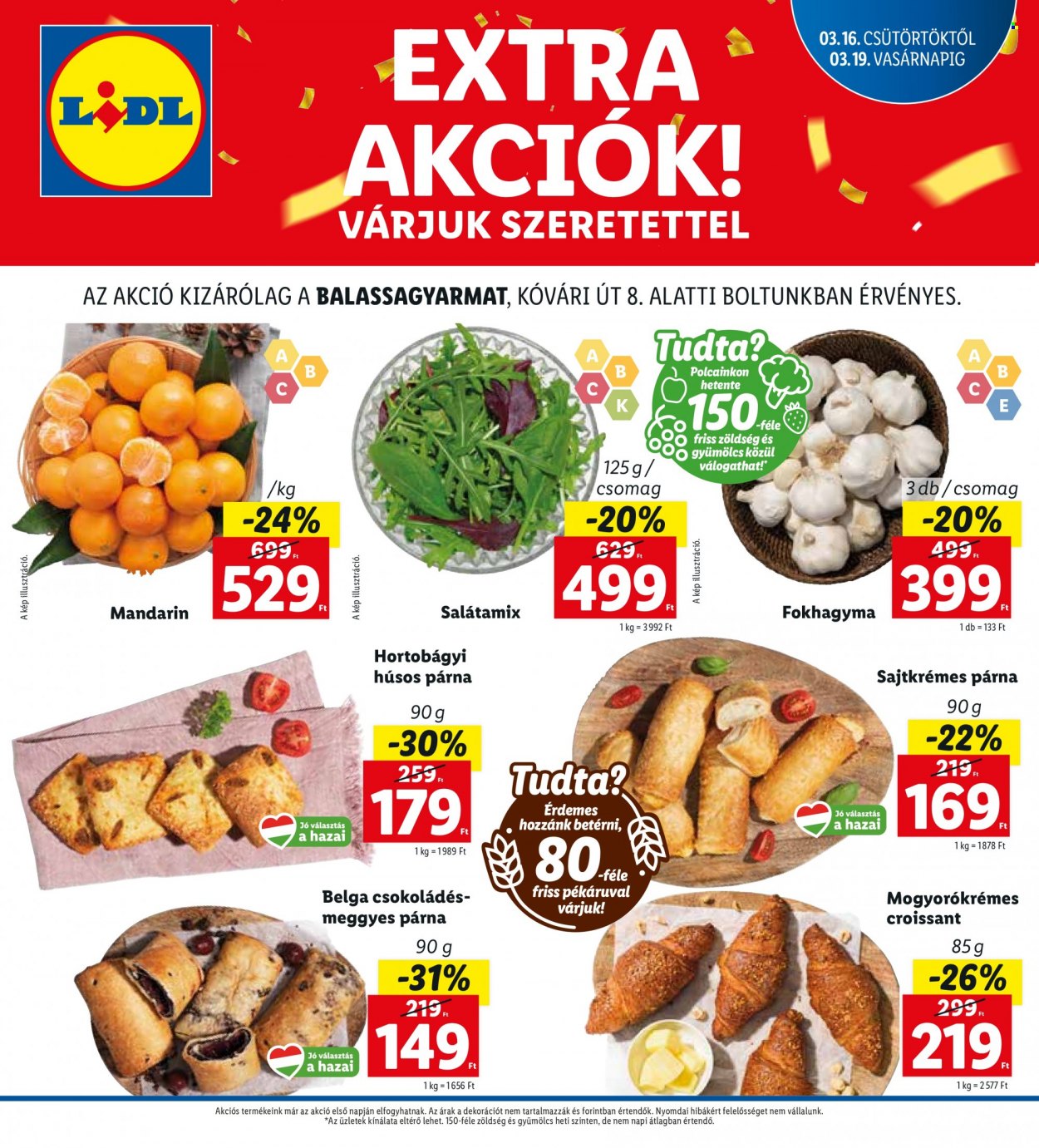 Lidl akciós újságok - 2023.03.16 - 2023.03.19. Oldal 1