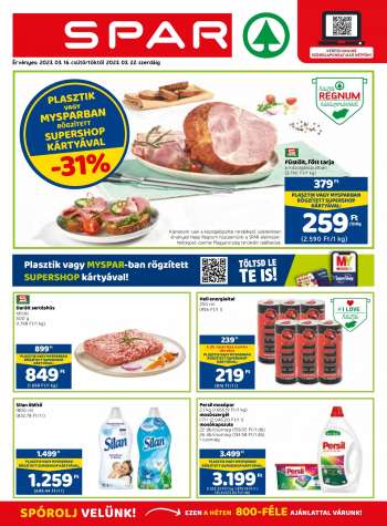 Akciós újság SPAR
