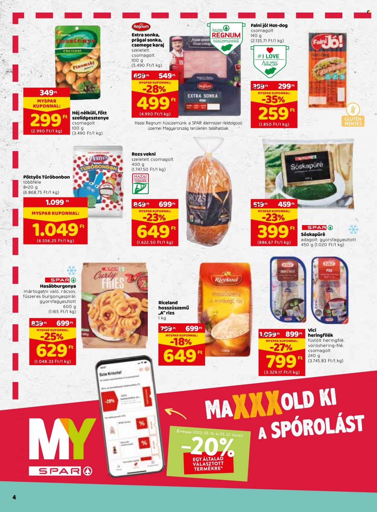 SPAR akciós újságok - 2023.03.16 - 2023.03.22. Oldal 6