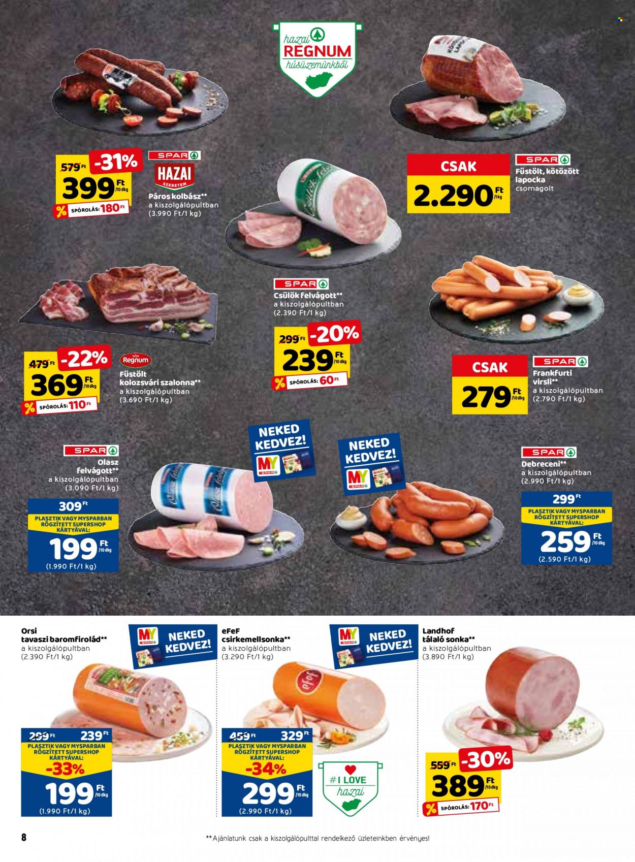 SPAR akciós újságok - 2023.03.16 - 2023.03.22. Oldal 10