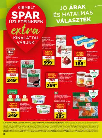 Akciós újság SPAR