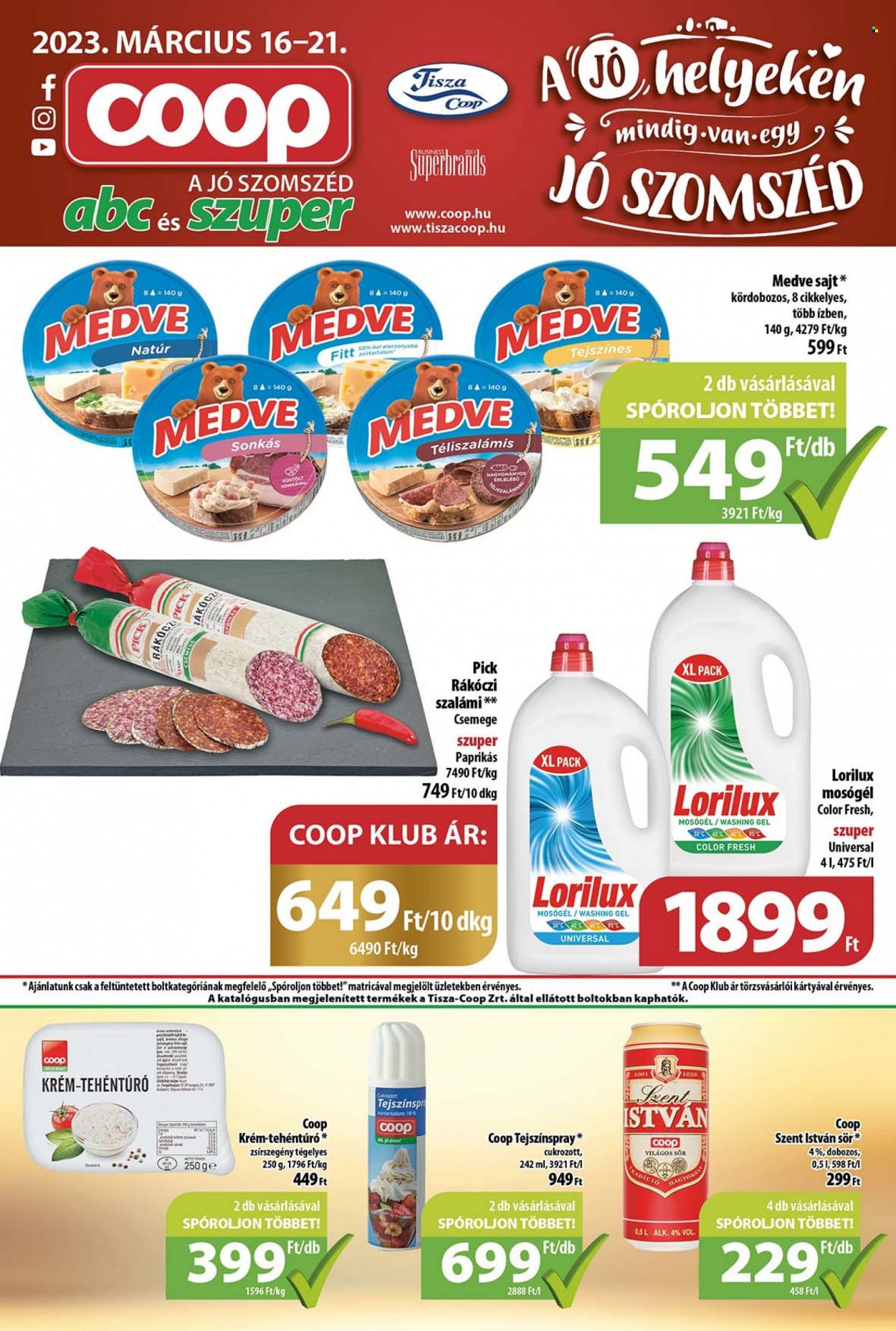 Coop akciós újságok - 2023.03.16 - 2023.03.21. Oldal 1