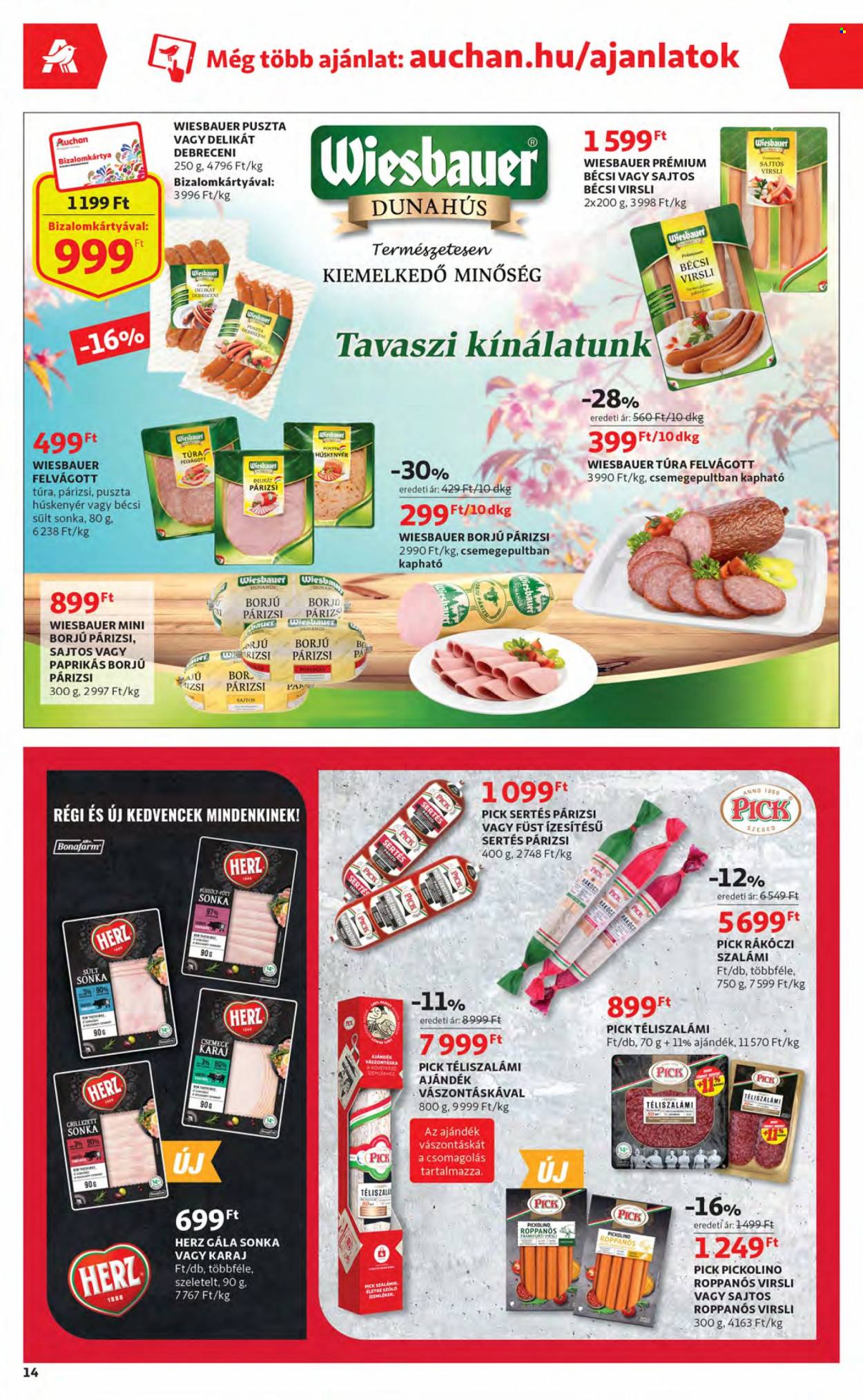Auchan akciós újságok - 2023.03.16 - 2023.03.22. Oldal 14