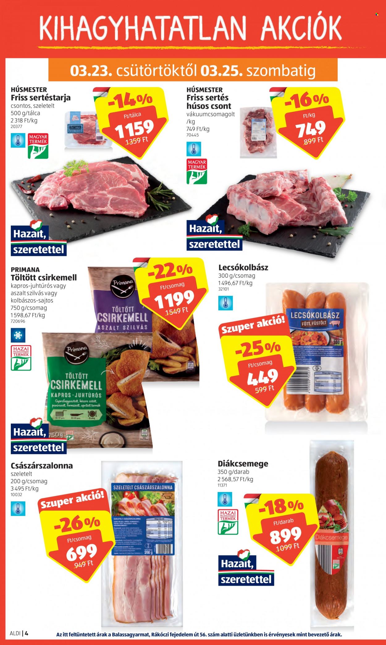 Aldi akciós újságok - 2023.03.23 - 2023.03.29. Oldal 6