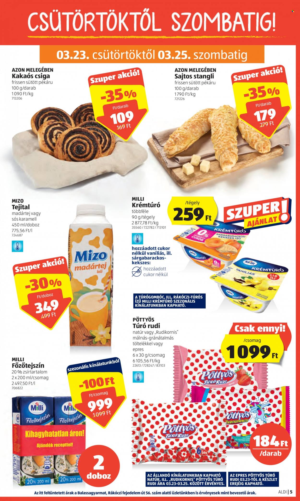Aldi akciós újságok - 2023.03.23 - 2023.03.29. Oldal 7