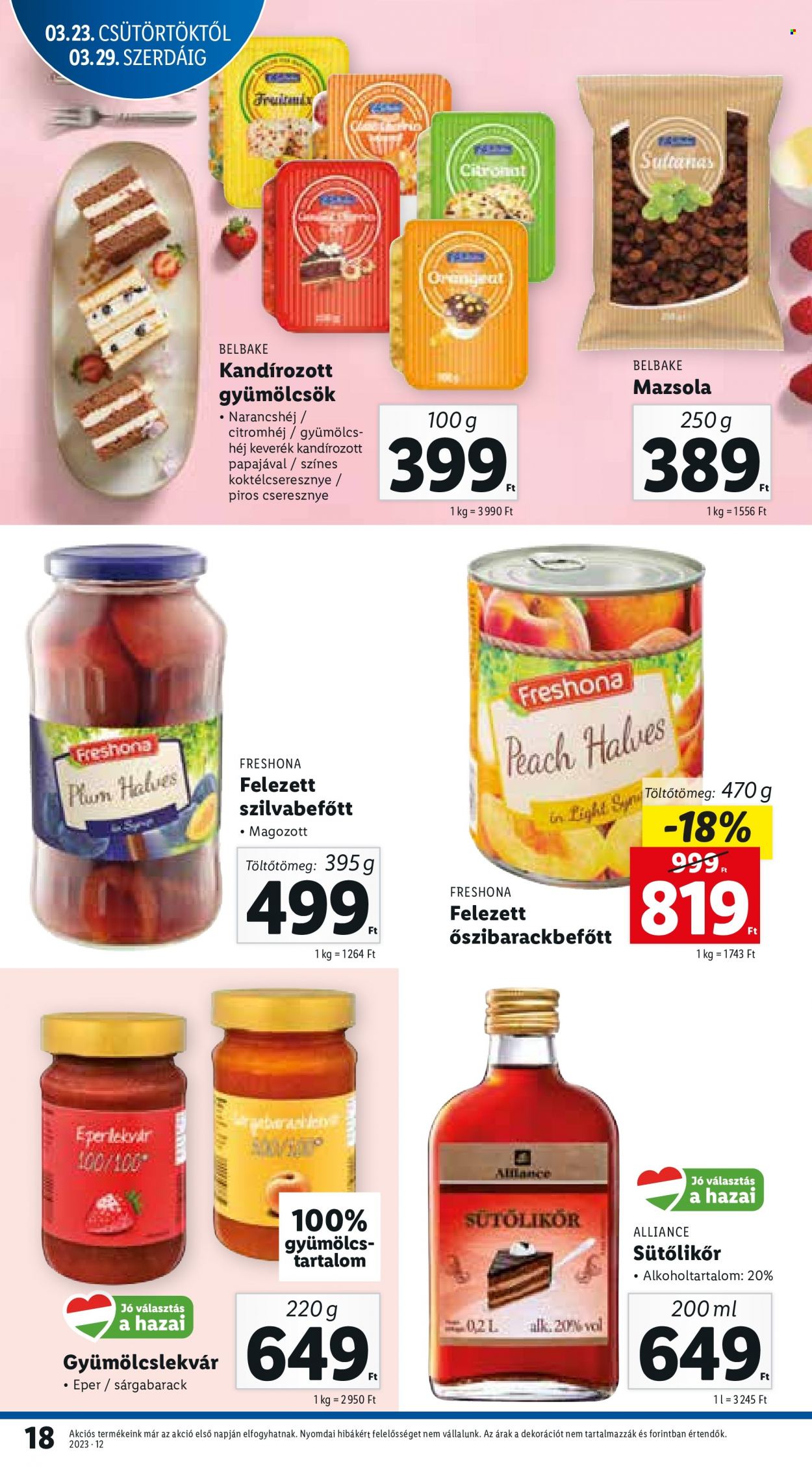 Lidl akciós újságok - 2023.03.23 - 2023.03.29. Oldal 18