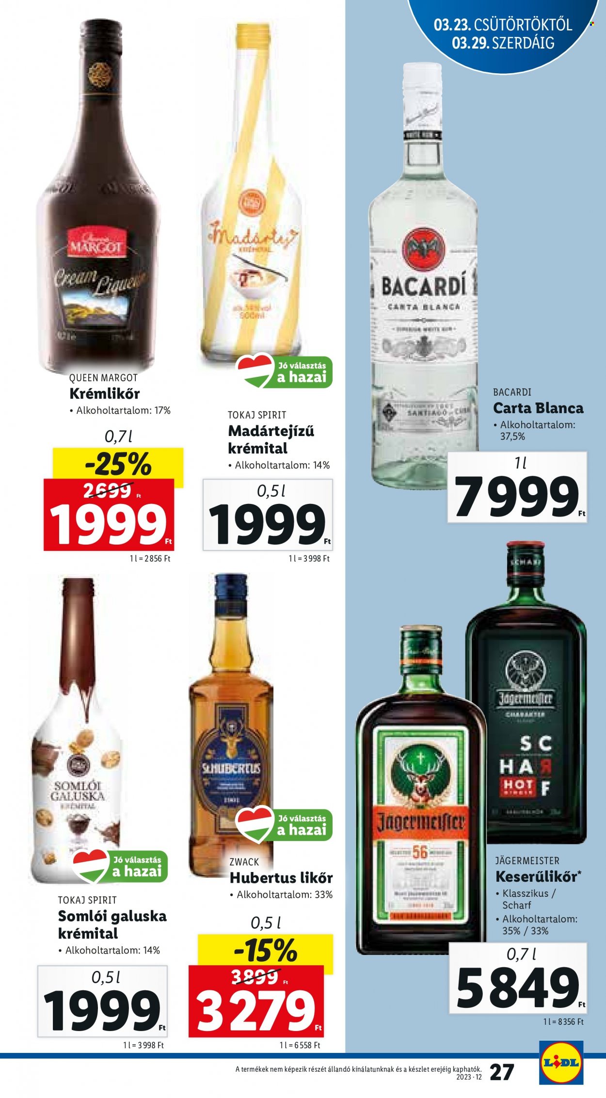 Lidl akciós újságok - 2023.03.23 - 2023.03.29. Oldal 27