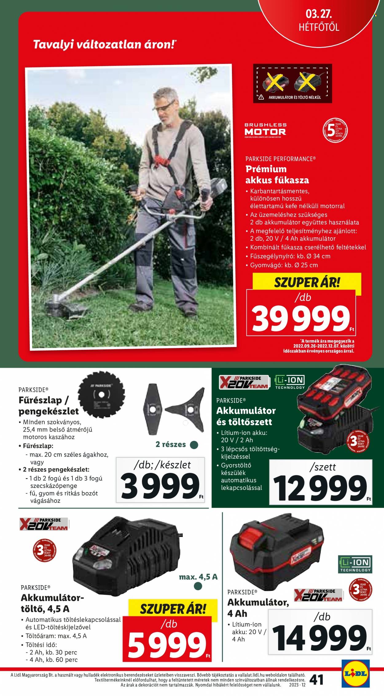 Lidl akciós újságok - 2023.03.23 - 2023.03.29. Oldal 41