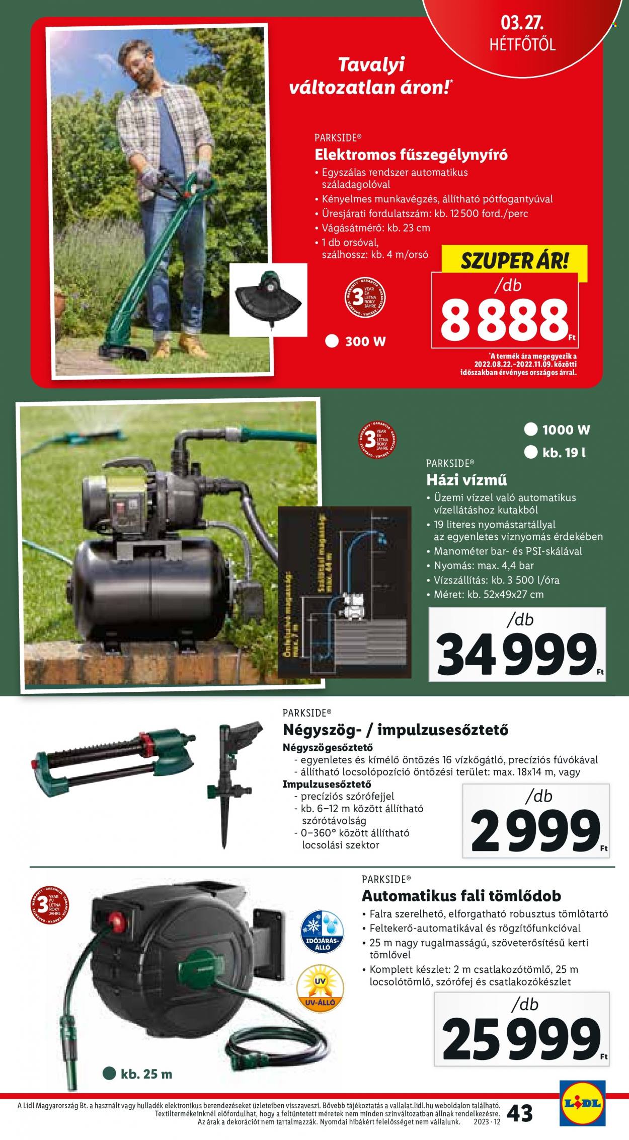 Lidl akciós újságok - 2023.03.23 - 2023.03.29. Oldal 43
