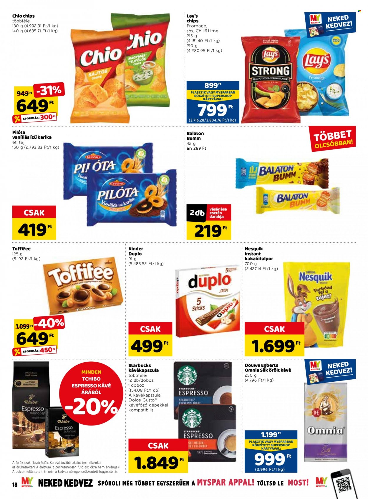 SPAR akciós újságok - 2023.03.23 - 2023.03.29. Oldal 22