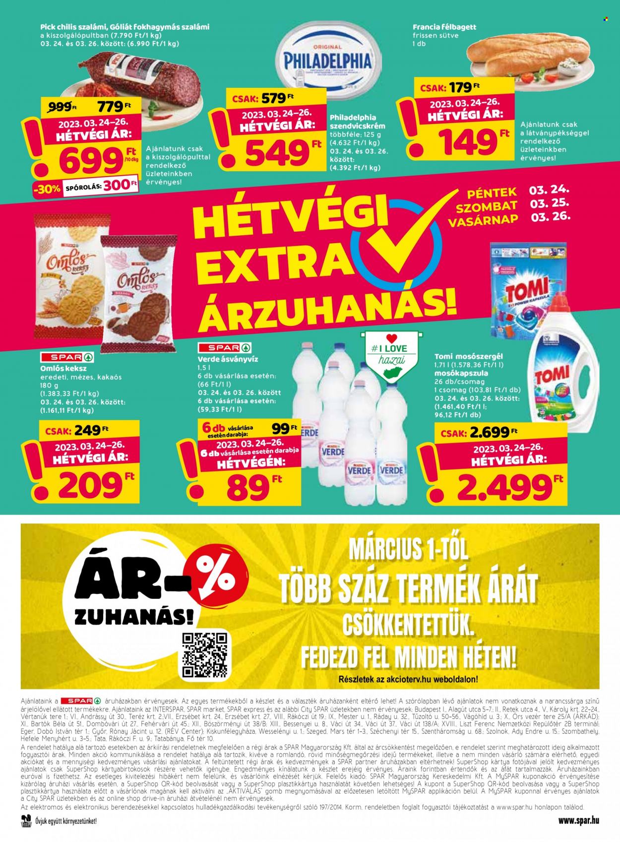 SPAR akciós újságok - 2023.03.23 - 2023.03.29. Oldal 30